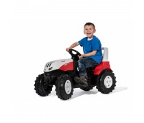 Vaikiškas minamas traktorius vaikams nuo 3 iki 8 m. | rollyFarmtrac Steyr 6300 Terrus CVT | Rolly Toys 